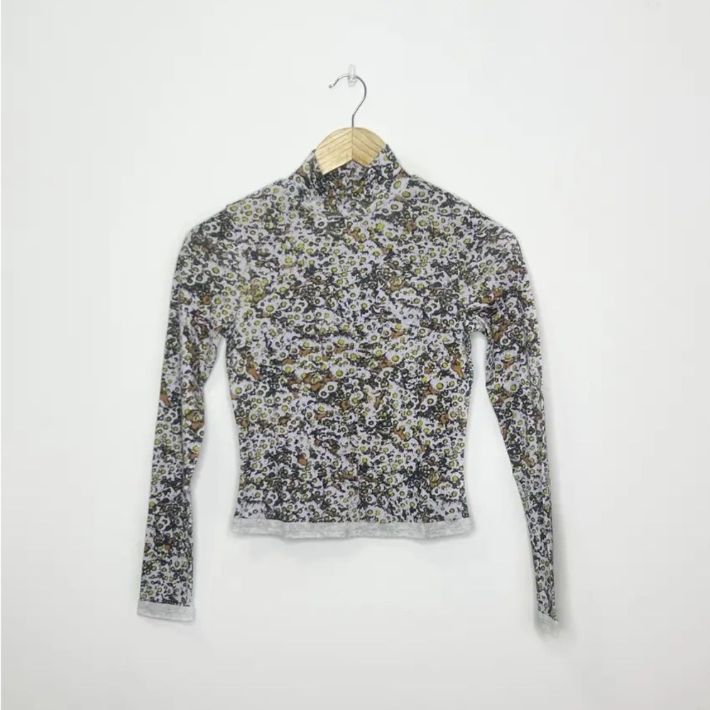 Eckhaus Latta Lapped Baby Turtleneck